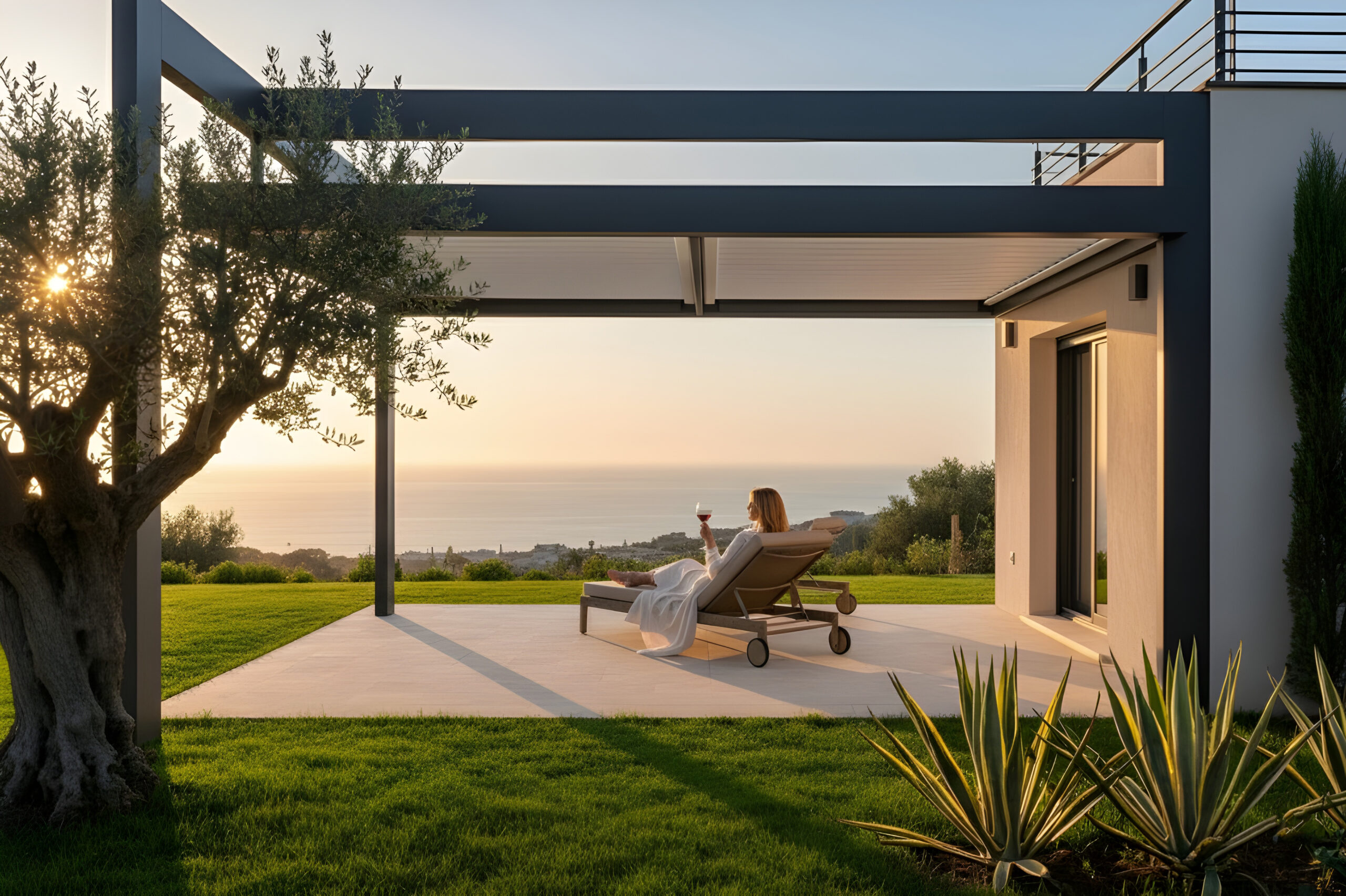 Why a bioclimatic pergola is perfect for my villa in Olhos de Água